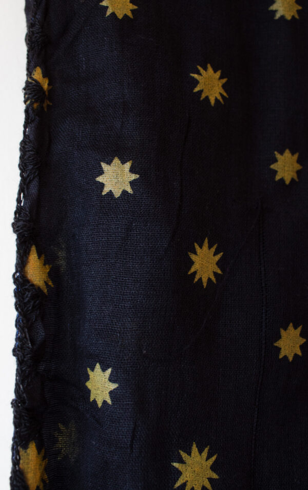 Black Sun Cotton Scarf 2yd x 2yd - Image 2