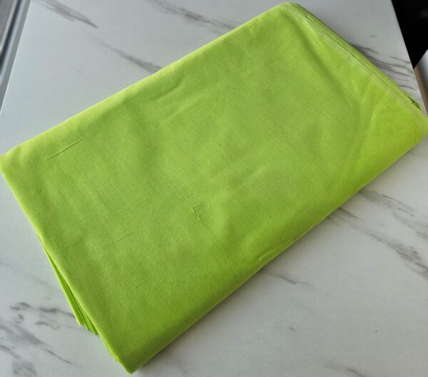 NEON GREEN Cotton by the Yard