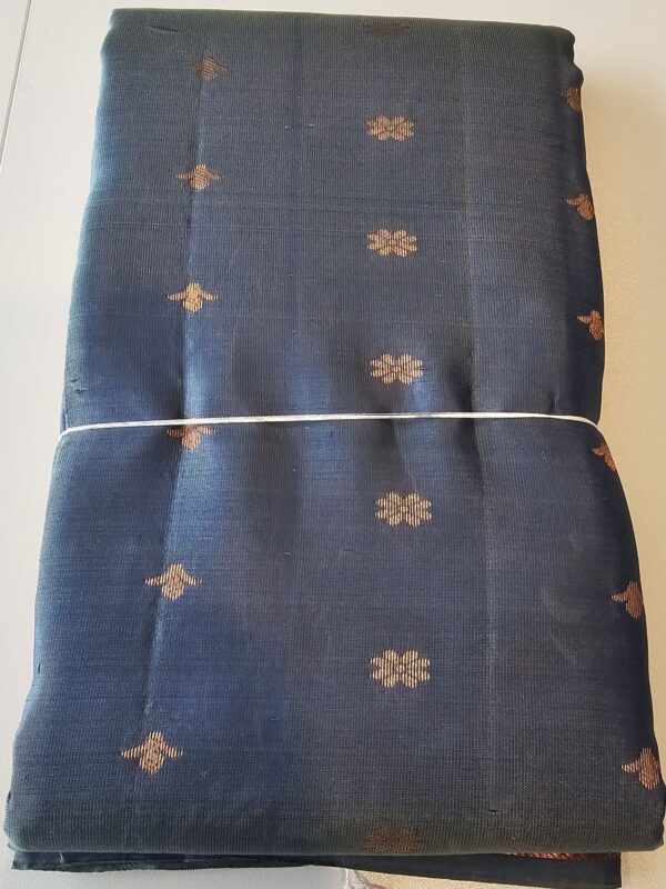 Navy Blue Silk - Copper Infusions - Image 2