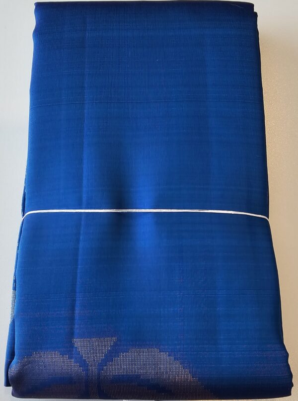 Royal Blue Silk - Silver Infusions - Image 2