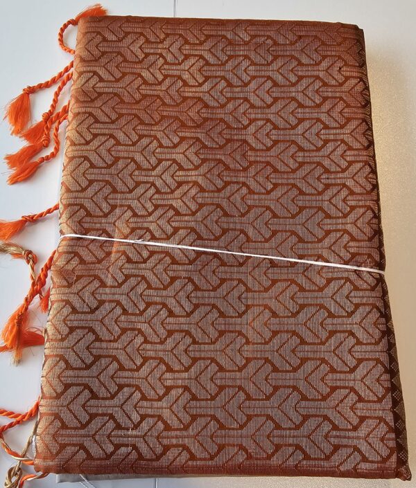 Orange Stitch Silk - Silver Infusions