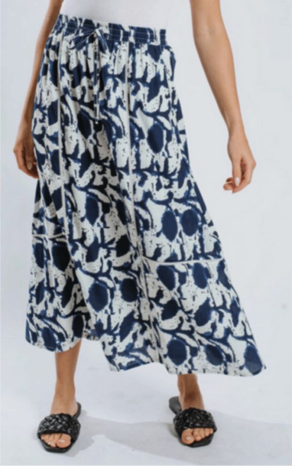 Chaina Maxi Skirt Navy M