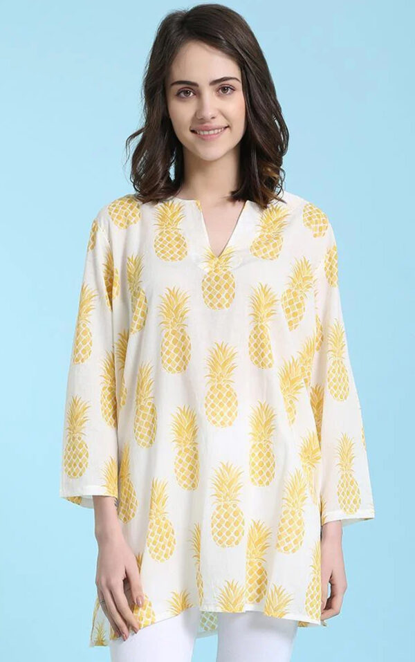 Pineapple Yellow Kurta